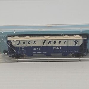 ATLAS # 2311 3 BAY CVD‎ HOPPER JACK FROST CANE SUGAR N SCALE NOS MIB